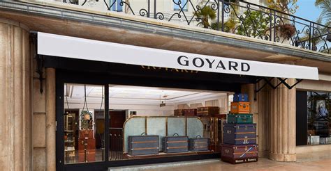 goyard monaco store photos|goyard monaco luggage.